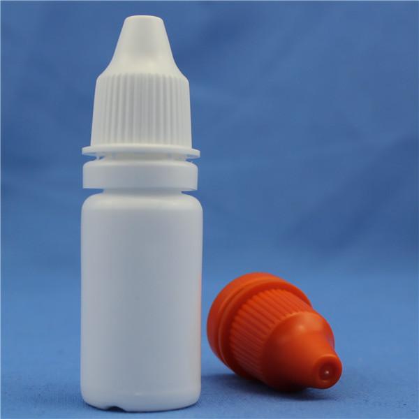 60ml semitransparent PE sterile eye dropper bottles with childproof cap