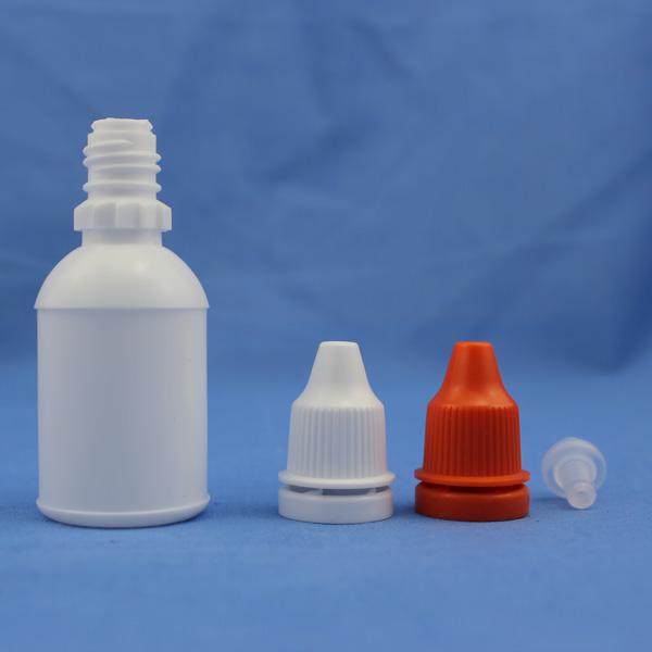 60ml semitransparent PE sterile eye dropper bottles with childproof cap
