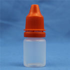New product 5ml  plastic eye dropper bottle with colorful cap