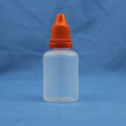 New shape 20ml semitransparent Empty plastic Eye Liquid Dropper bottles