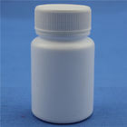 100cc medical plastic round bottle for capsule in blue color