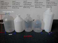 New shape PE 100ml different shape Plastic Vaccine bottle for veterinary vaccine