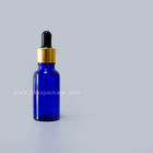 SXB-04 20ml blue essential oil Bottles empty glass bottles with button dropper pipette