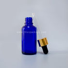 SXB-05 30ml blue essential oil Bottles empty glass bottles with button dropper pipette