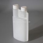 1000ml/500ml/250ml HDPE plastic twin necks dispenser liquid bottle
