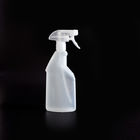 White Cleaning Spray Bottle/ 500ml HDPE Detergent Liquid Plastic Bottle with Trigger Sprayer