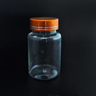 transparent gold aluminum cover capsule bottle from hebei shengxiang