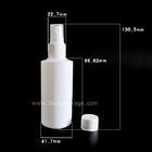 Hebei Shengxiang HDPE material 100ml white perfume or disinfectant plastic spray bottle
