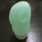 Wholesale colorful mini bpa free silicone triangle shape perfume bottle