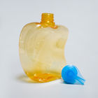 500mL Apple Shape Orange Hand Washing Plastic Shampoo Bottle