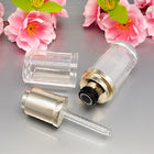 10mL Clear Acrylic Essential Oil Bottle With Glass Dropper, Flower Basket Cap For Perfume Essential Oil Jars