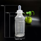 disposable Silicone Plastic Baby Feeding Bottle with tick mark