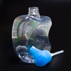 2017 new PET apple shape 500mL Hand Washing Sanitizer Plastic Shampoo Bottle with Pump