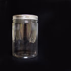 Security Sealing Refillable 1L Wide Mouth Food Grade Cylinder Plastic Candy Jars