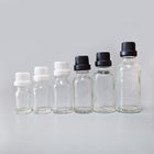 100ml clear Amber essential oil Bottles empty glass bottles with button dropper pipette