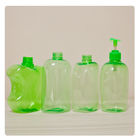 China Manufacture 500mL Green Hand Washing Plastic Hand Sanitizer Shampoo Bottle with Pump
