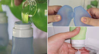 hot sell Empty Squeezable Silicone Refillable Travel Shampoo Cream Tubes Bottle