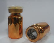 New product 30ml electroplating gold color Glass dropper bottle for essential oil
