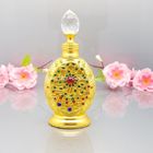 2017 newest product 15ml glass/gold essential oil bottle selling well all over the world
