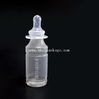Selling well single use 60ml PP empty semi-transparent baby feed bottle for sell