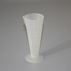 high quality 50ml/100ml plastic conical measuring  cylinder low price