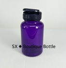 Hot sell in may 225ml Pharmaceutical Blue PET Plastic Health Care Medical Pill Bottle flip cap