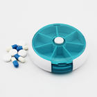 Hot sell in may Portable travel medicine storage box for the elders,7 day weekly pill box