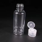 2020 HOT 60ml 2 oz clear hand washing pet plastic bottles with flip cap ABHR.