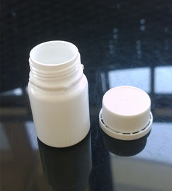 HDPE medical plastic bottle 30cc with tamper cap