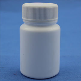 100cc medical plastic round bottle for capsule in blue color