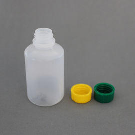 35ml & 50ml HDPE chemical Transparent empty leak-resistant  plastic reagent bottle