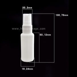 20ml HDPE and PET spray mist white /clear spray bottle no odor