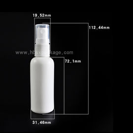 20ml HDPE and PET spray mist white /clear spray bottle no odor