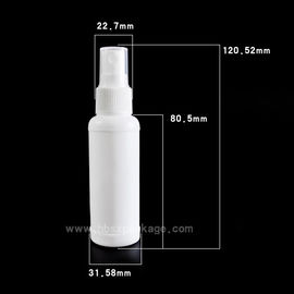 20ml HDPE and PET spray mist white /clear spray bottle no odor