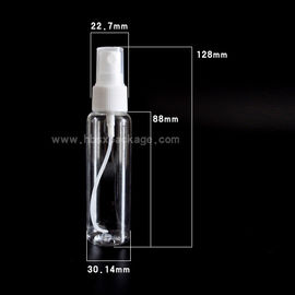 15ml 30ml PET transparent plastic packaging bottles,cosmetic plastic jar