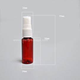 plastic 15ml 30ml PET bottle SC-01 with spray pump for cosmetic bottle