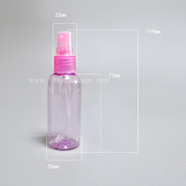 new product good quality transparent PET plastic spray bottle/cosmetic perfume bottle