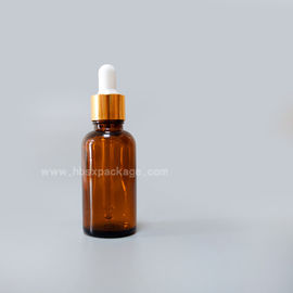 15ml clear amber color glass essential oil bottle with insert and tamper proof cap  for essential oil