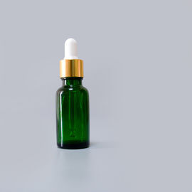Hebei Shengxiang 15ml green Aromatherapy Essential Oil Glass  Bottle With Dropper