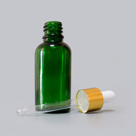 Made in china 30ml green essential oil glass amber bottle with dropper from Shengxiang