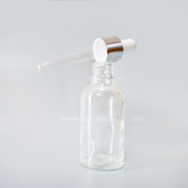 Hebei Shengxiang 30ml clear plastic aluminium cap amber essential oil glass bottle