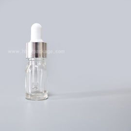 SXT-01 10ml transparent essential oil Bottles empty glass bottles with button dropper pipette