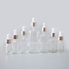 SXT-01 10ml transparent essential oil Bottles empty glass bottles with button dropper pipette