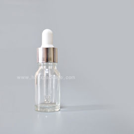 SXT-02 15ml transparent essential oil Bottles empty glass bottles with button dropper pipette