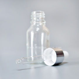 SXT-03 30ml transparent essential oil Bottles empty glass bottles with button dropper pipette