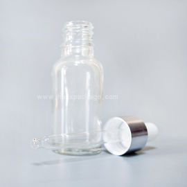 SXT-04 50ml transparent essential oil Bottles empty glass bottles with button dropper pipette