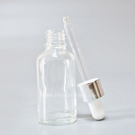 SXT-05 30ml transparent essential oil Bottles empty glass bottles with button dropper pipette