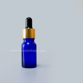 SXB-02 10ml blue essential oil Bottles empty glass bottles with button dropper pipette