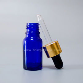 SXB-02 10ml blue essential oil Bottles empty glass bottles with button dropper pipette