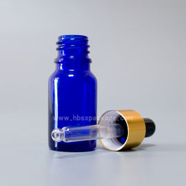 SXB-02 10ml blue essential oil Bottles empty glass bottles with button dropper pipette